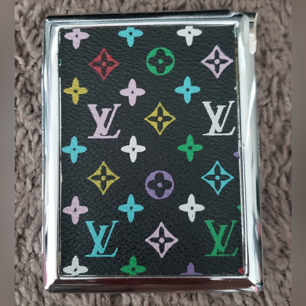 Multicolor Monogram Cigarette/card Case